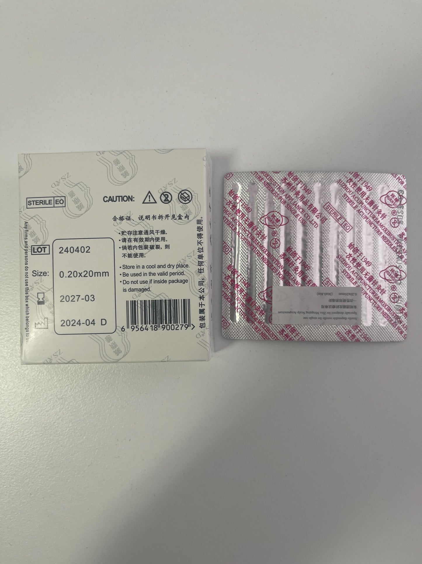 Specialized Scalp Needles - Gauge 36 Length 0.20 X 20 mm