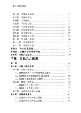 實用五輸穴發揮（Shíyòng wǔ shū xué fāhuī） 